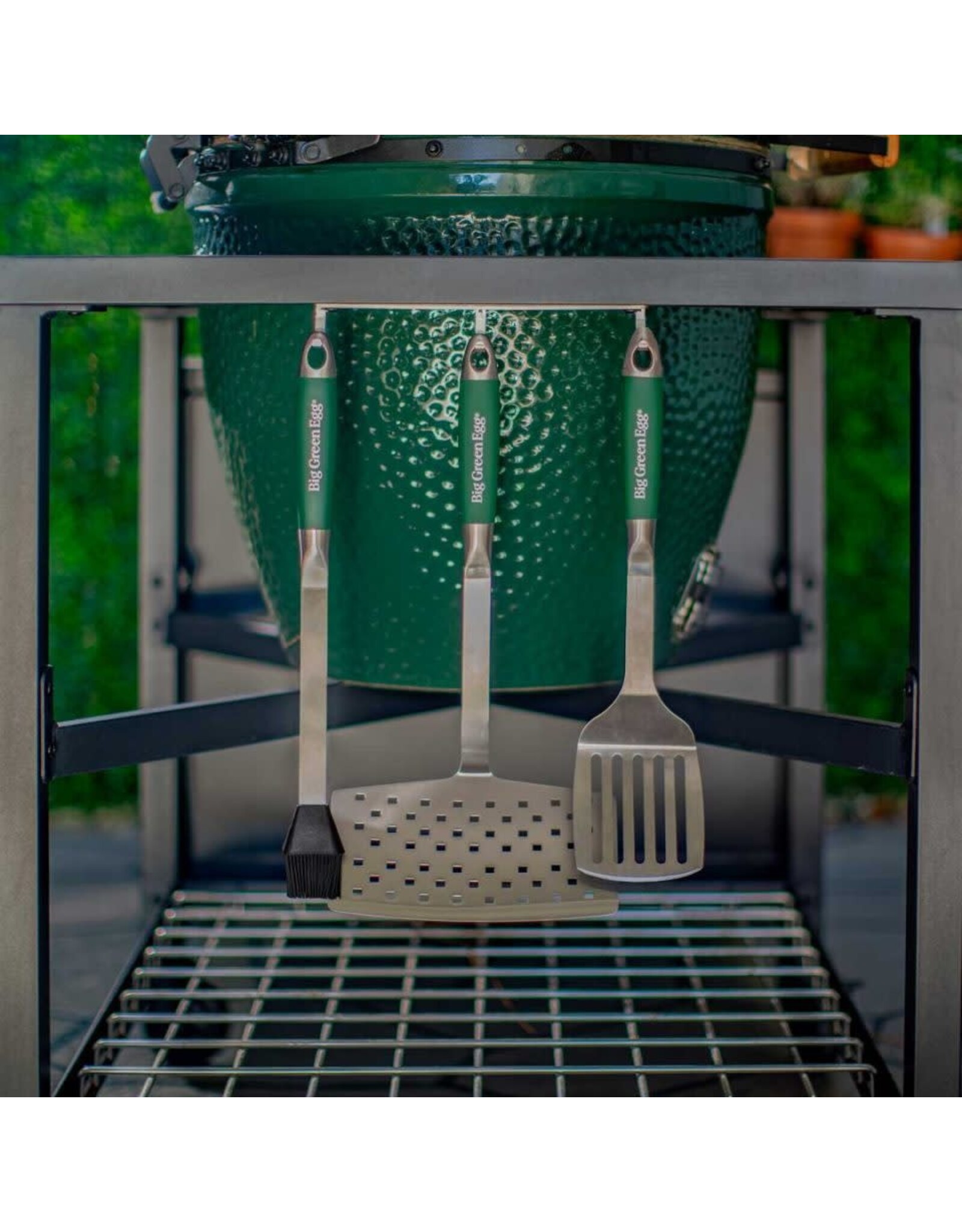Big Green Egg Big Green Egg Professional Grade Stainless Steel BBQ Tool Set - 127655