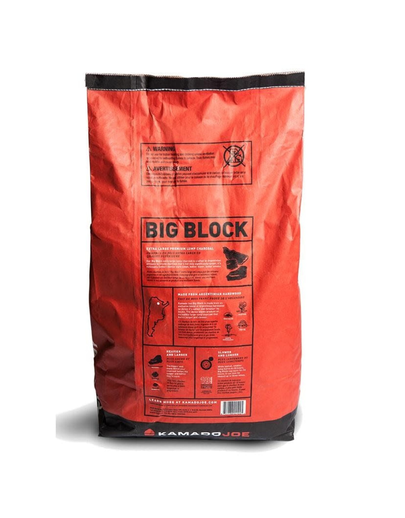 Kamado Joe Kamado Joe Big Block XL Natural Lump Charcoal - 20 Lbs - KJ-CHAR