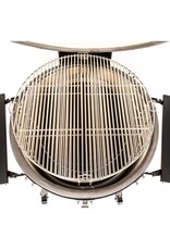 Kamado Joe Kamado Joe Big Joe III w/ Cart, Hyperbolic Insert, Aluminum Side Shelves, Heat Def, D&C, Tools - KJ15041021