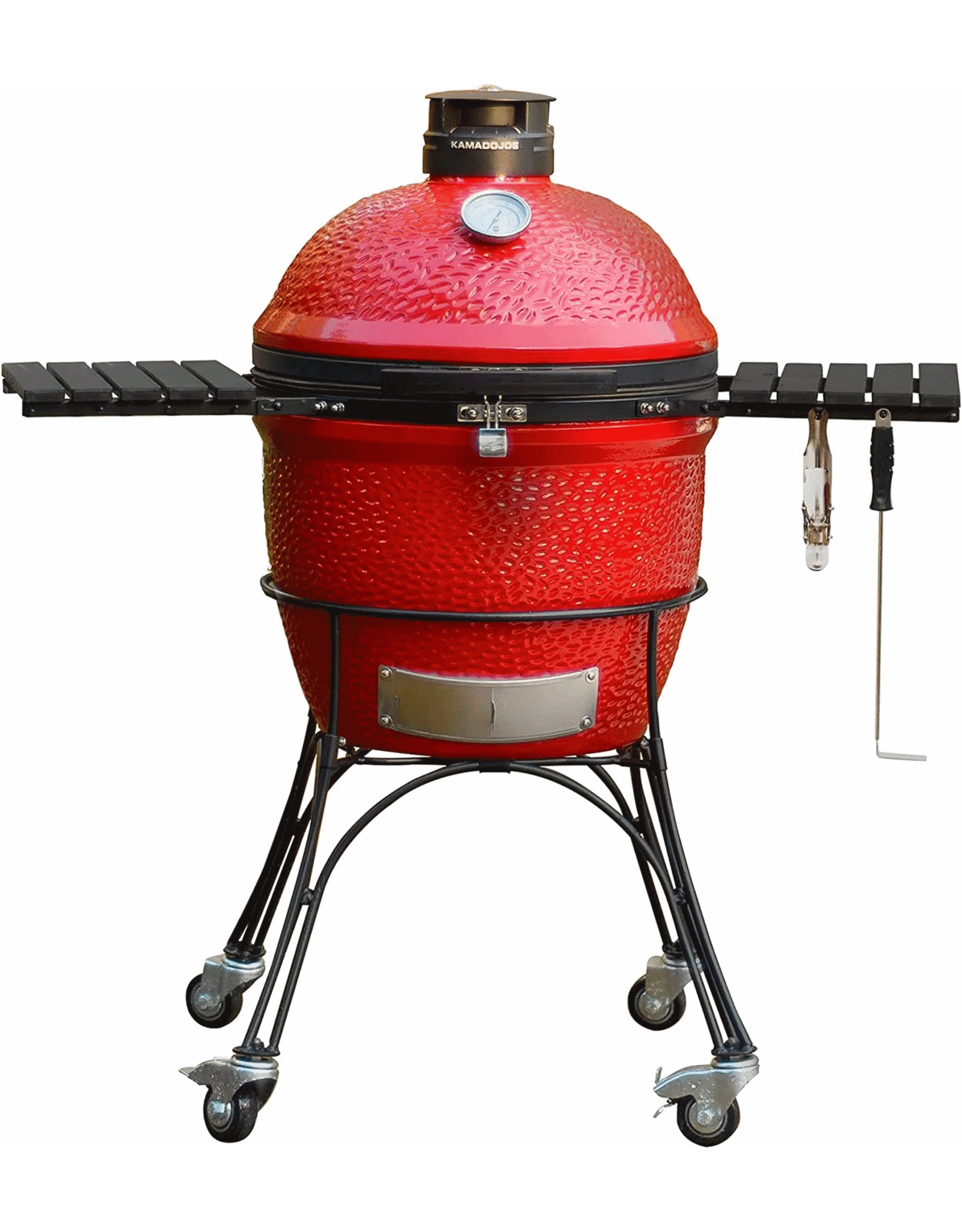Kamado Joe Kamado Joe Classic II w/ Cart, Side Shelves, Heat Deflector & Tools w/ KJ-CBH  - KJ23RHC