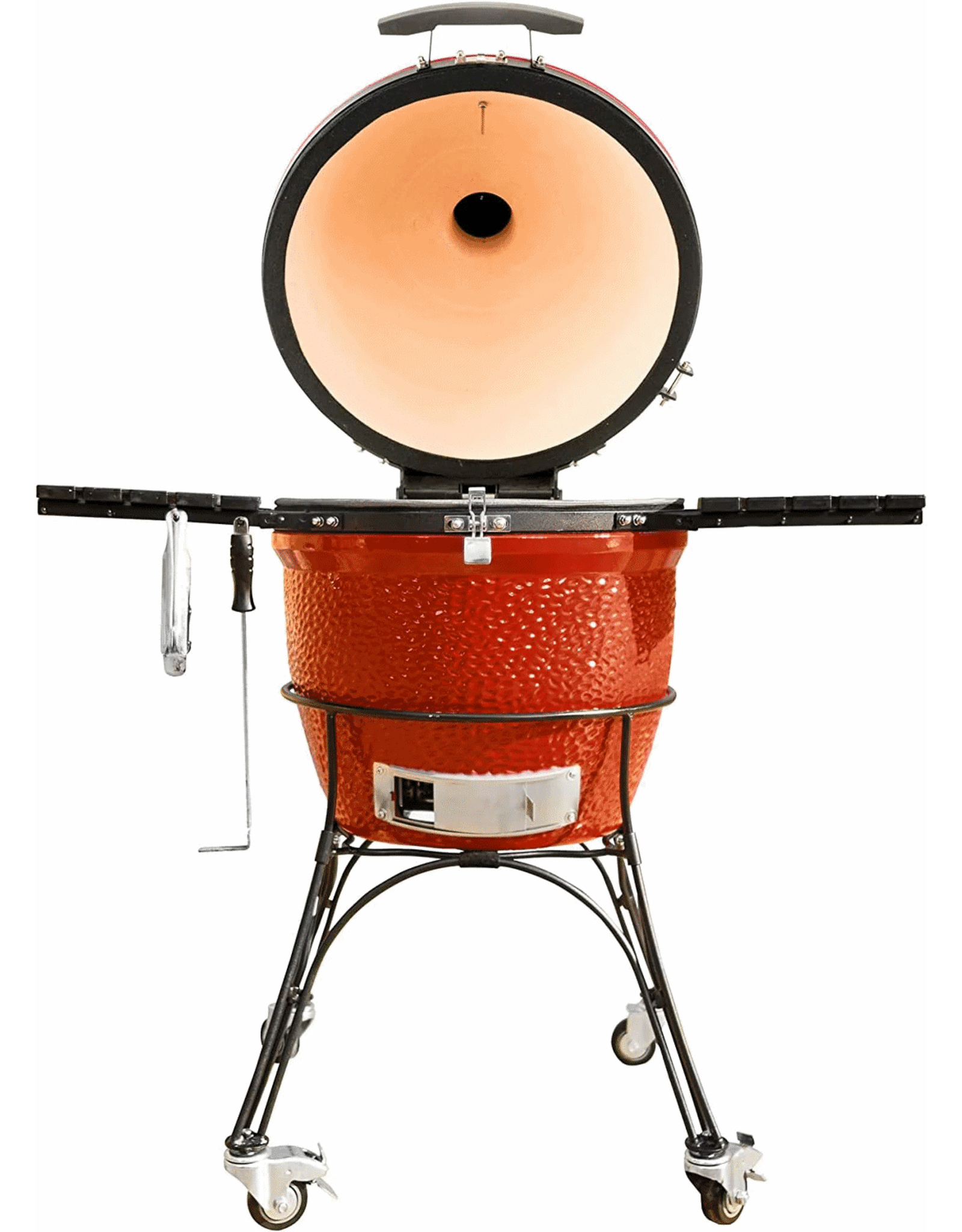 Kamado Joe Kamado Joe Classic II w/ Cart, Side Shelves, Heat Deflector & Tools w/ KJ-CBH  - KJ23RHC