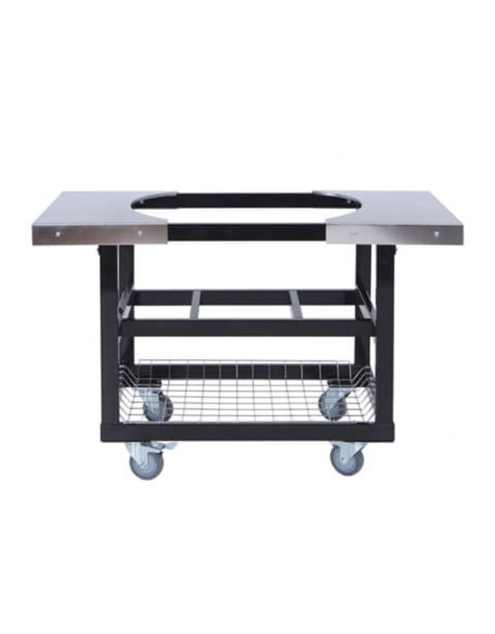Primo Ceramic Grills Primo Cart Base with Basket and Stainless Side Shelves for XXL - PG00372