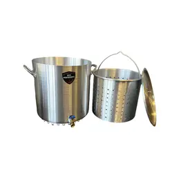 Bayou Classic High Performance Cookers 100 QT Performance Seafood Pot -