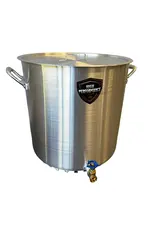 High Performance Cookers High Performance Cookers 100 QT Performance Seafood Pot - 1" Gate Valve - PW100-BTJ-VLV100