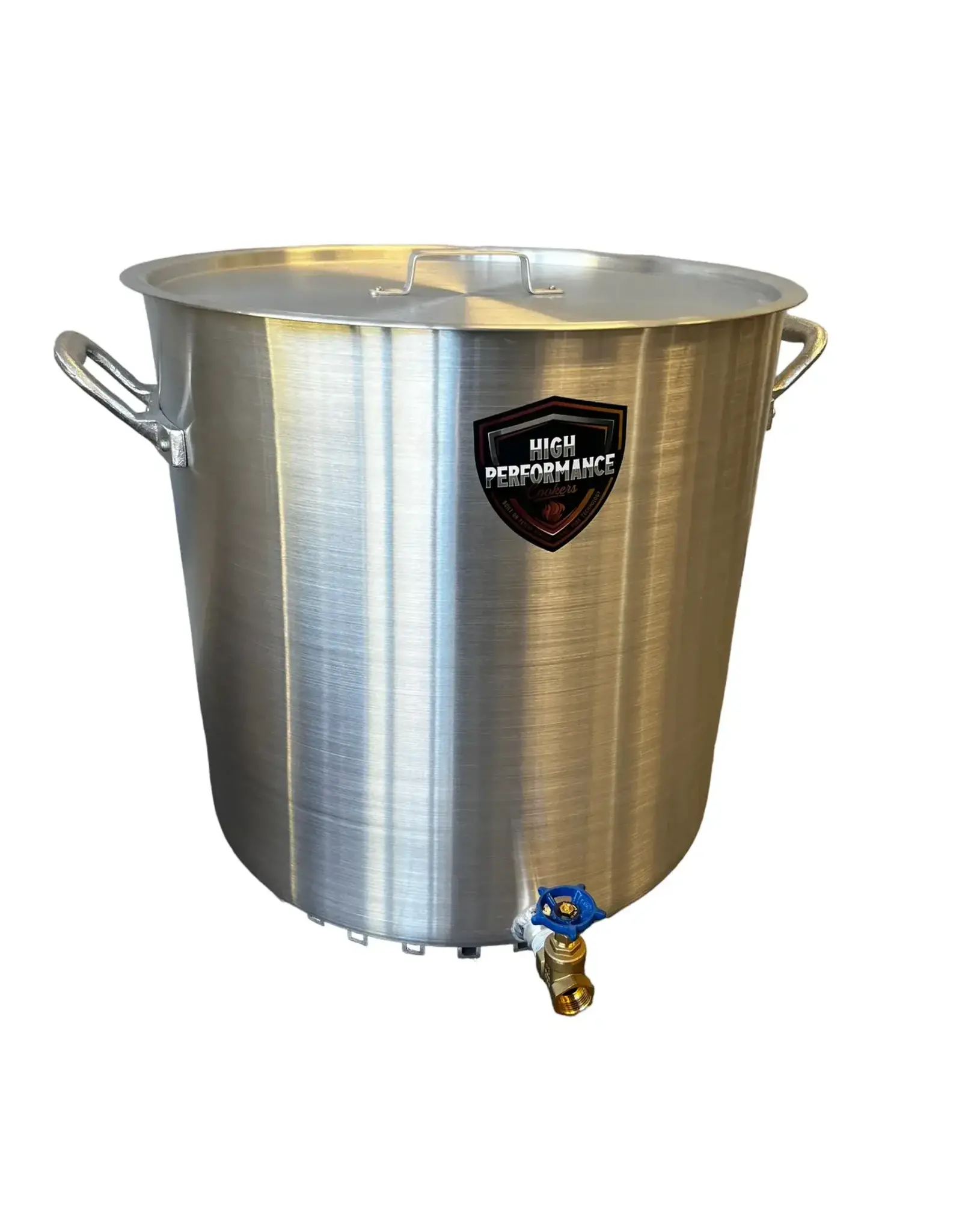 High Performance Cookers High Performance Cookers 100 QT Performance Seafood Pot - 1" Gate Valve - PW100-BTJ-VLV100