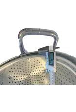 High Performance Cookers High Performance Cookers 100 QT Performance Seafood Pot - 1" Gate Valve - PW100-BTJ-VLV100