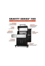Masterbuilt Masterbuilt Gravity Series™  1150 Digital Charcoal Grill and Smoker - MB20041525