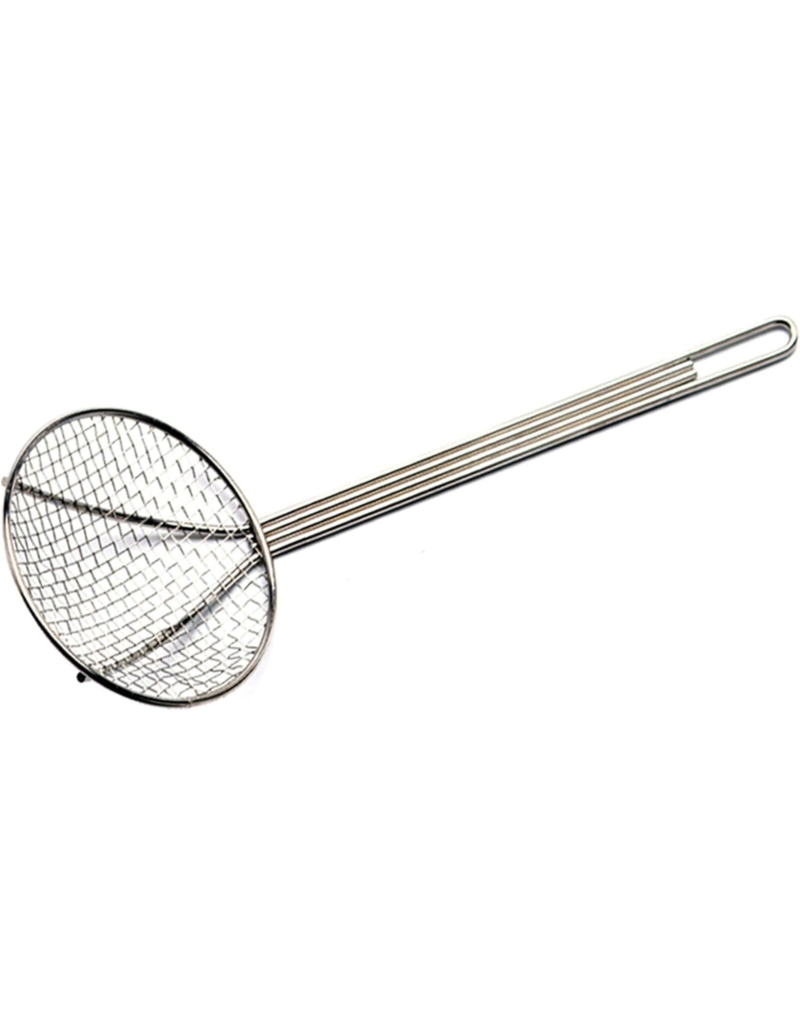 Bayou Classic Bayou Classic 18" Nickel Plated Mesh Skimmer - 0186