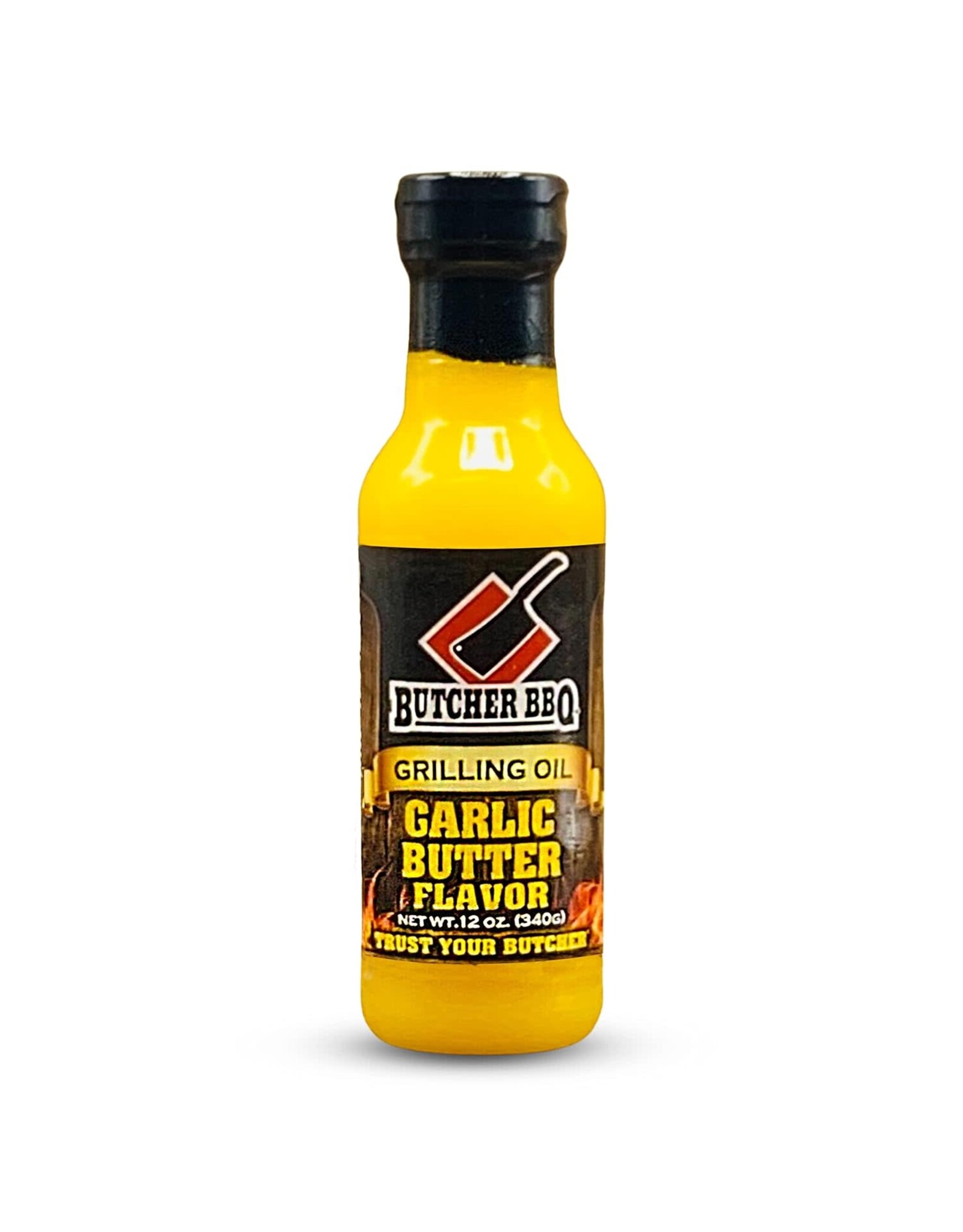 Butcher's BBQ Butcher BBQ Products Garlic Butter Oil 12 Oz - 45627
