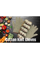 Butcher's BBQ Butcher BBQ Products Cotton Knit Gloves - 6 Pair BBQ Glove Liners - BUTCHER278