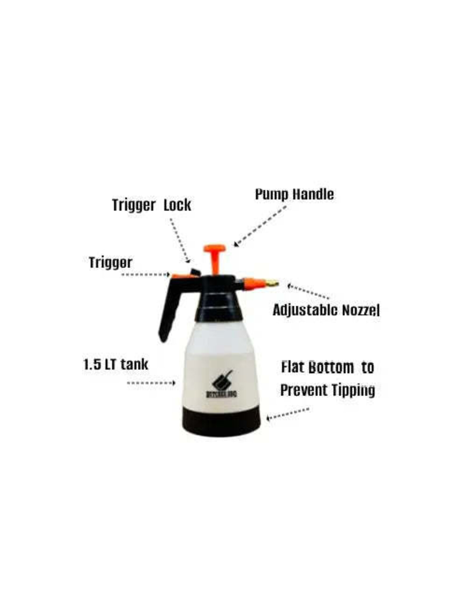 Butcher's BBQ Butcher BBQ Products 1.5 Liter Jug Super Duty Continuous Pump Sprayer / Spritzer / Basting - BUTCHER450