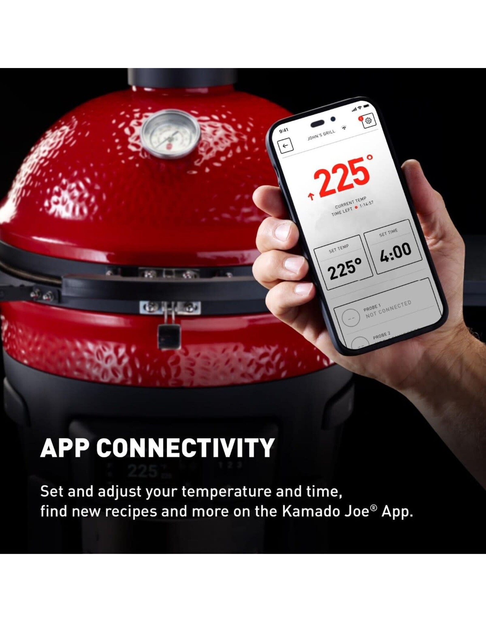 Kamado Joe Kamado Joe Big Joe Konnected Joe(TM) Digital Charcoal Grill and Smoker - KJ15042425