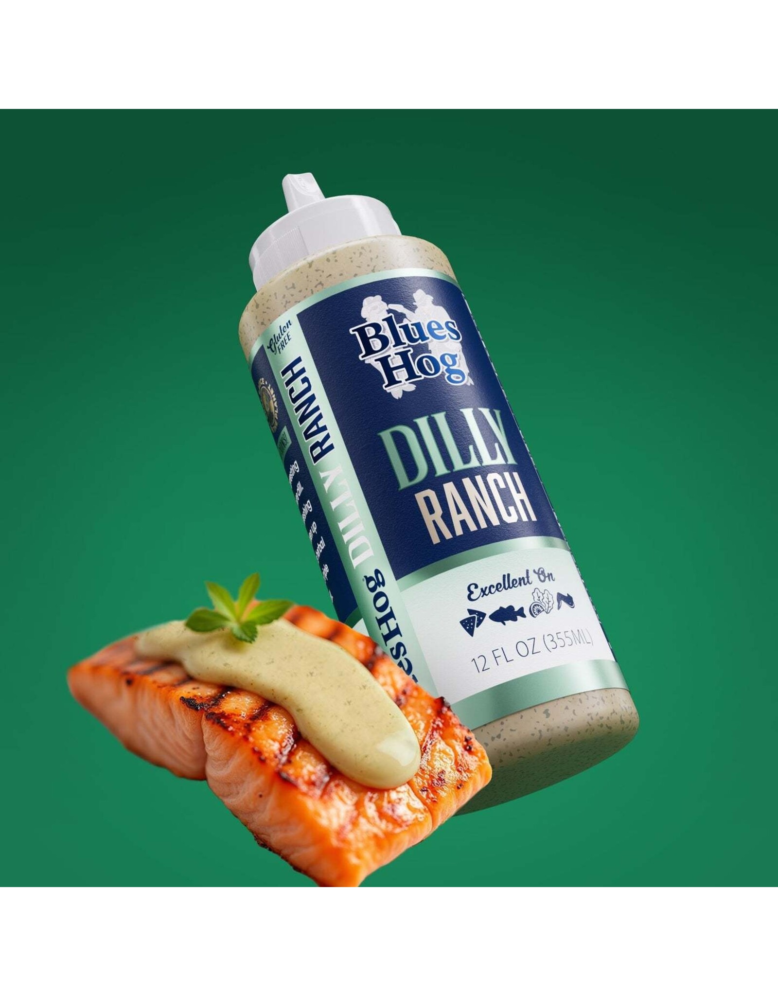Blues Hog Blues Hog Dilly Ranch Sauce Squeeze Bottle 12 oz. - 100225