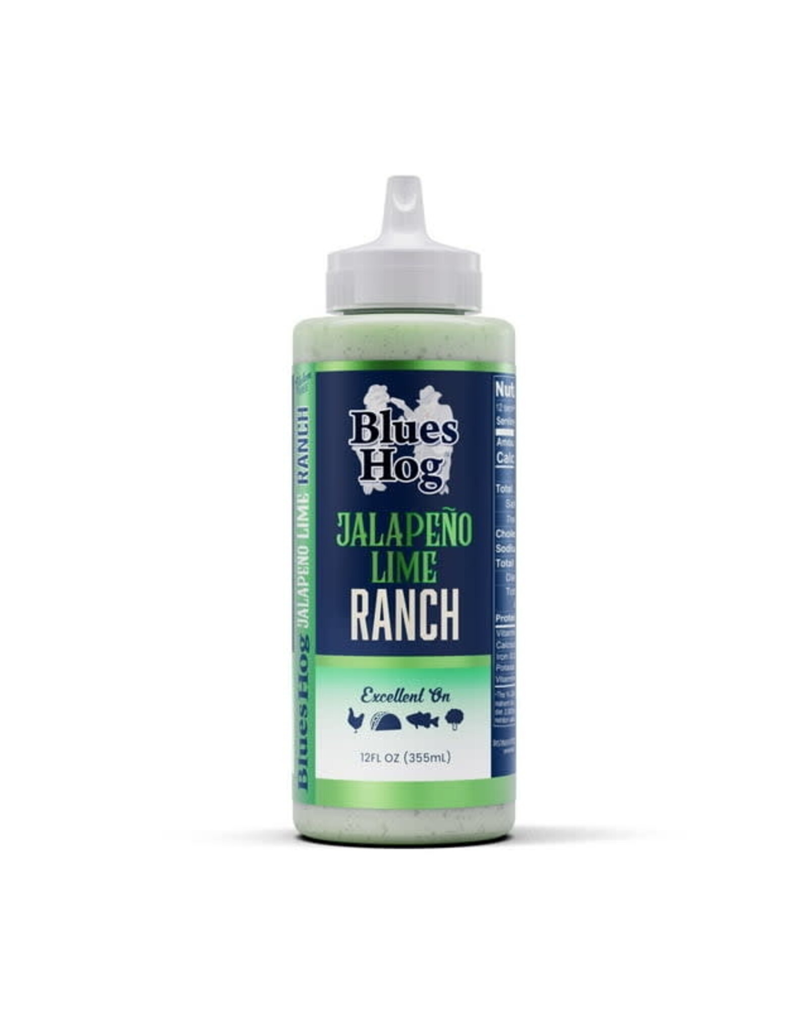 Blues Hog Blues Hog Jalapeno Lime Ranch Sauce Squeeze Bottle 12 oz. - 100213