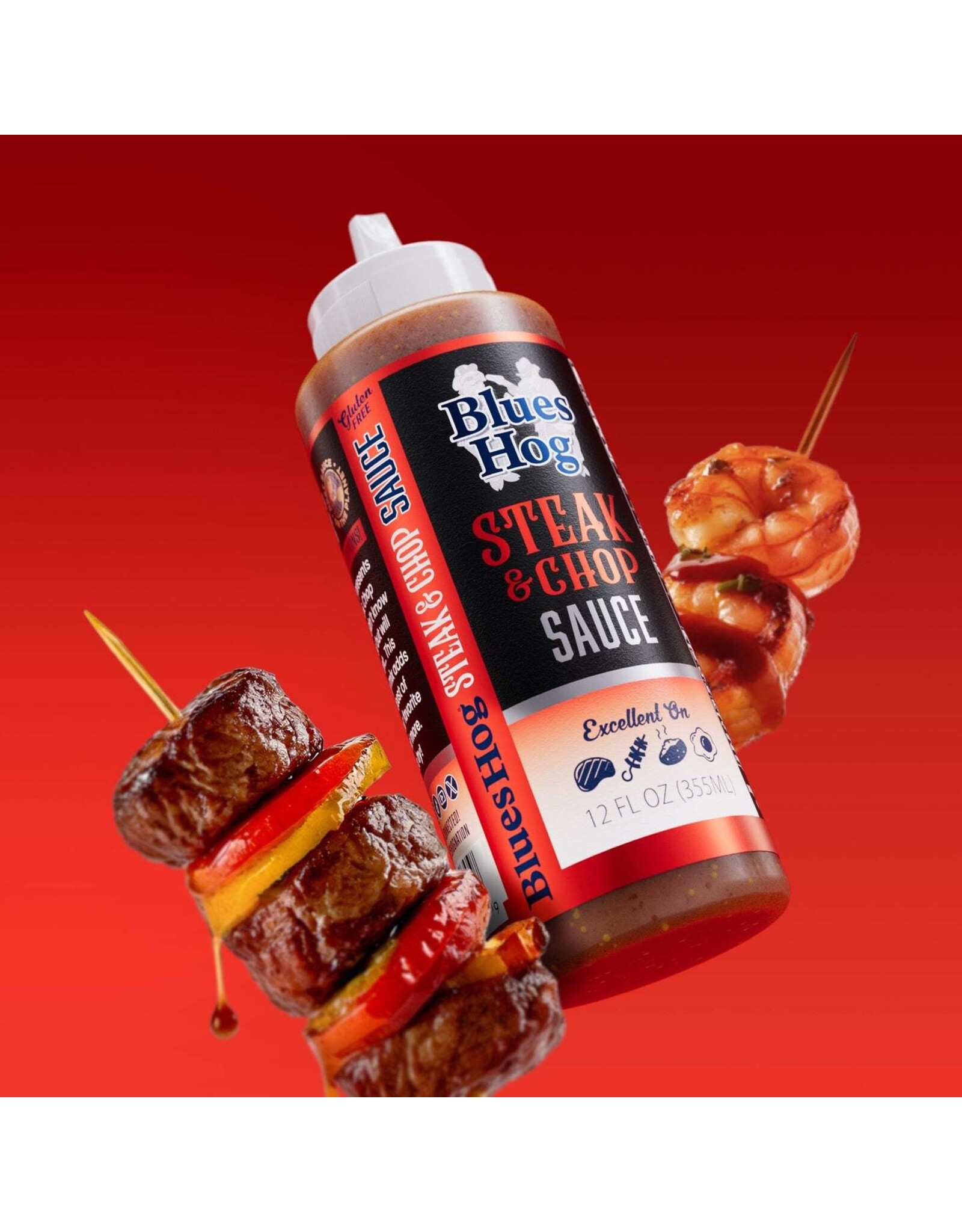 Blues Hog Blues Hog Steak & Chop Sauce Squeeze Bottle 12 oz. - 100230