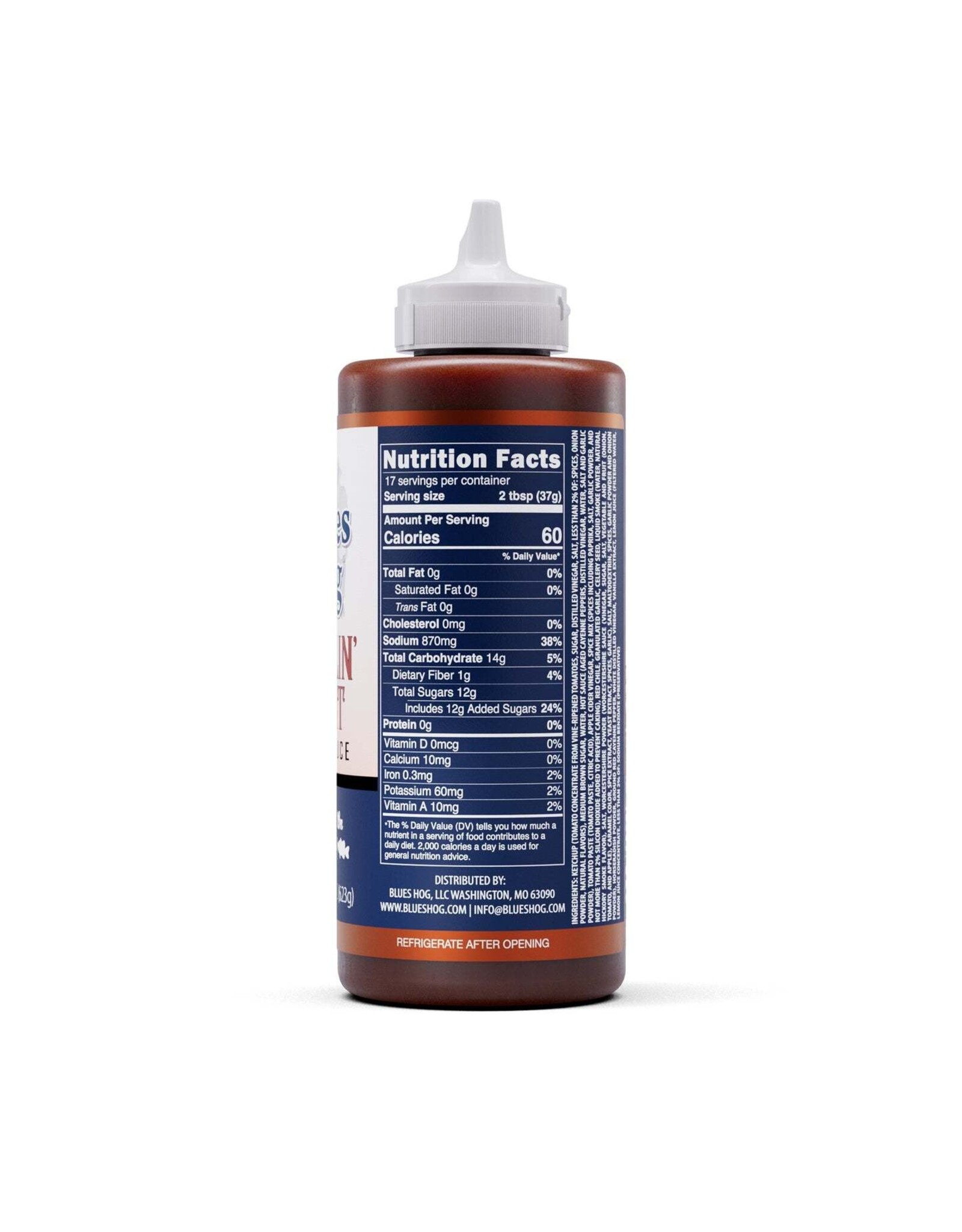 Blues Hog Blues Hog Sizzlin' Heat BBQ Sauce Squeeze Bottle 22 oz. - 100241