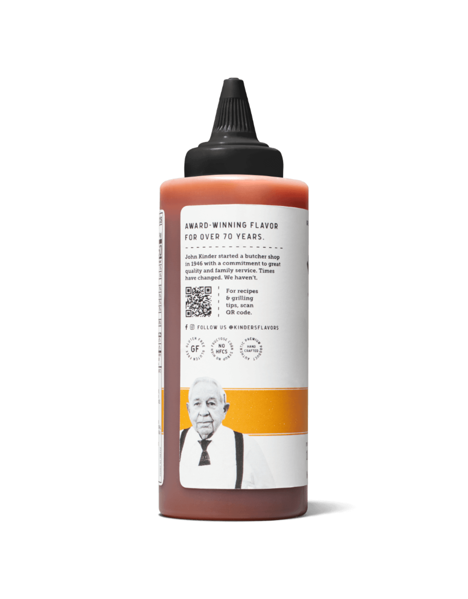 Kinders Kinder's Hot Honey BBQ Sauce - 15.8oz - 70007