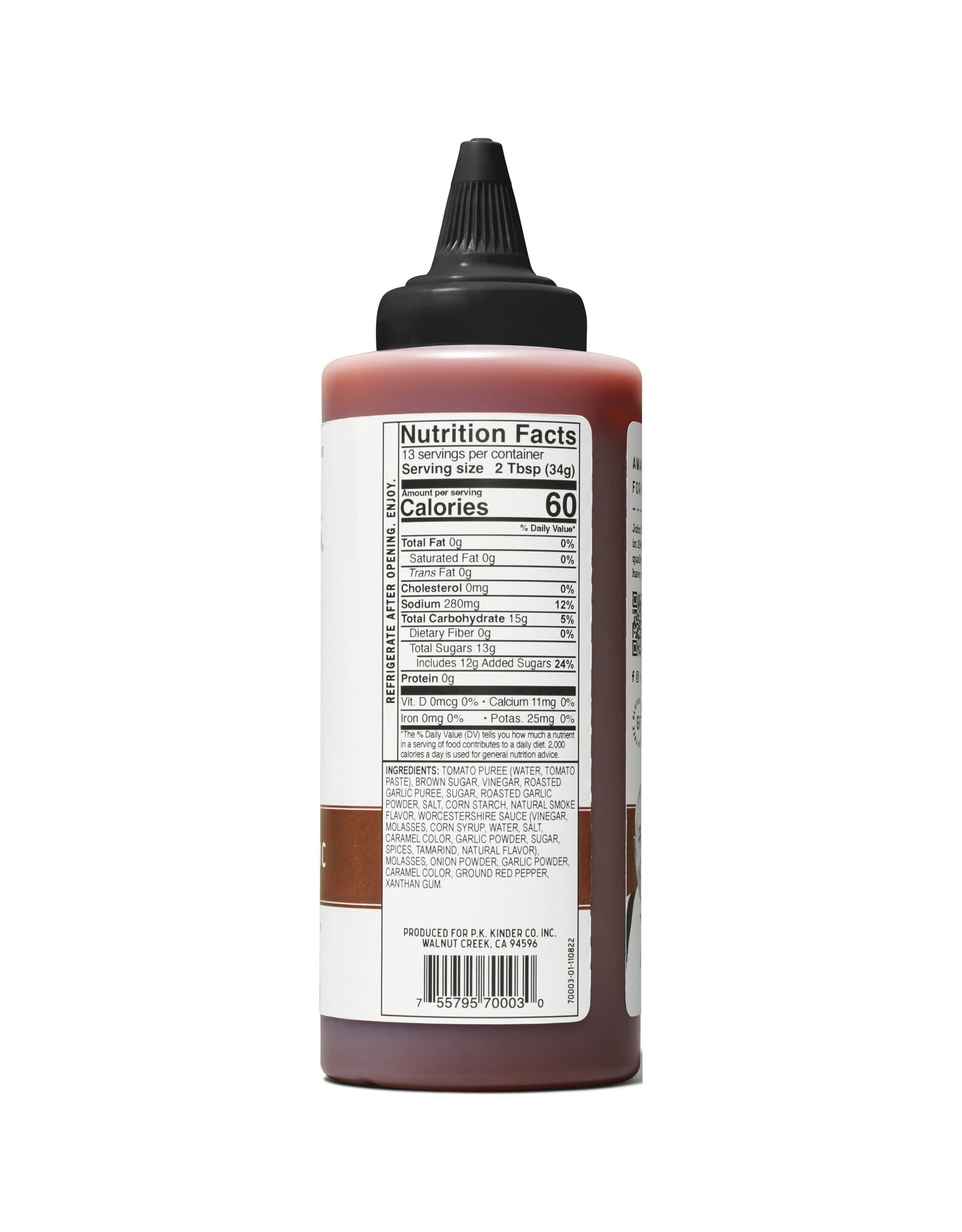 Kinders Kinder's Roasted Garlic BBQ Sauce - 15.5oz - 70003