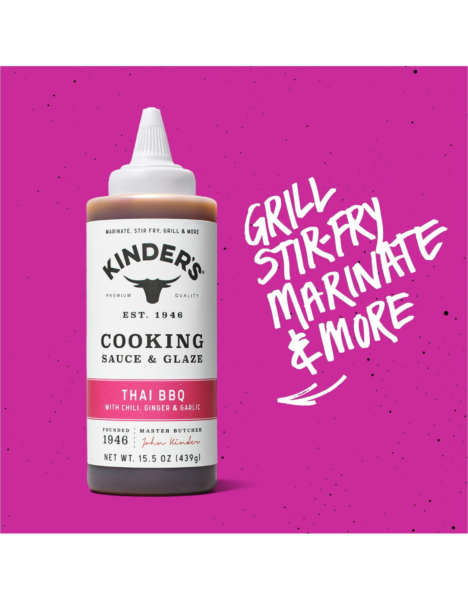Kinders Kinder's Thai Barbecue Cooking Sauce - 15.5oz - 65701