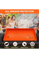 Generic Silicone Griddle Cover Mat Full Edge for 36" Blackstone - Full Wrap-Around Protection Mat - 9350