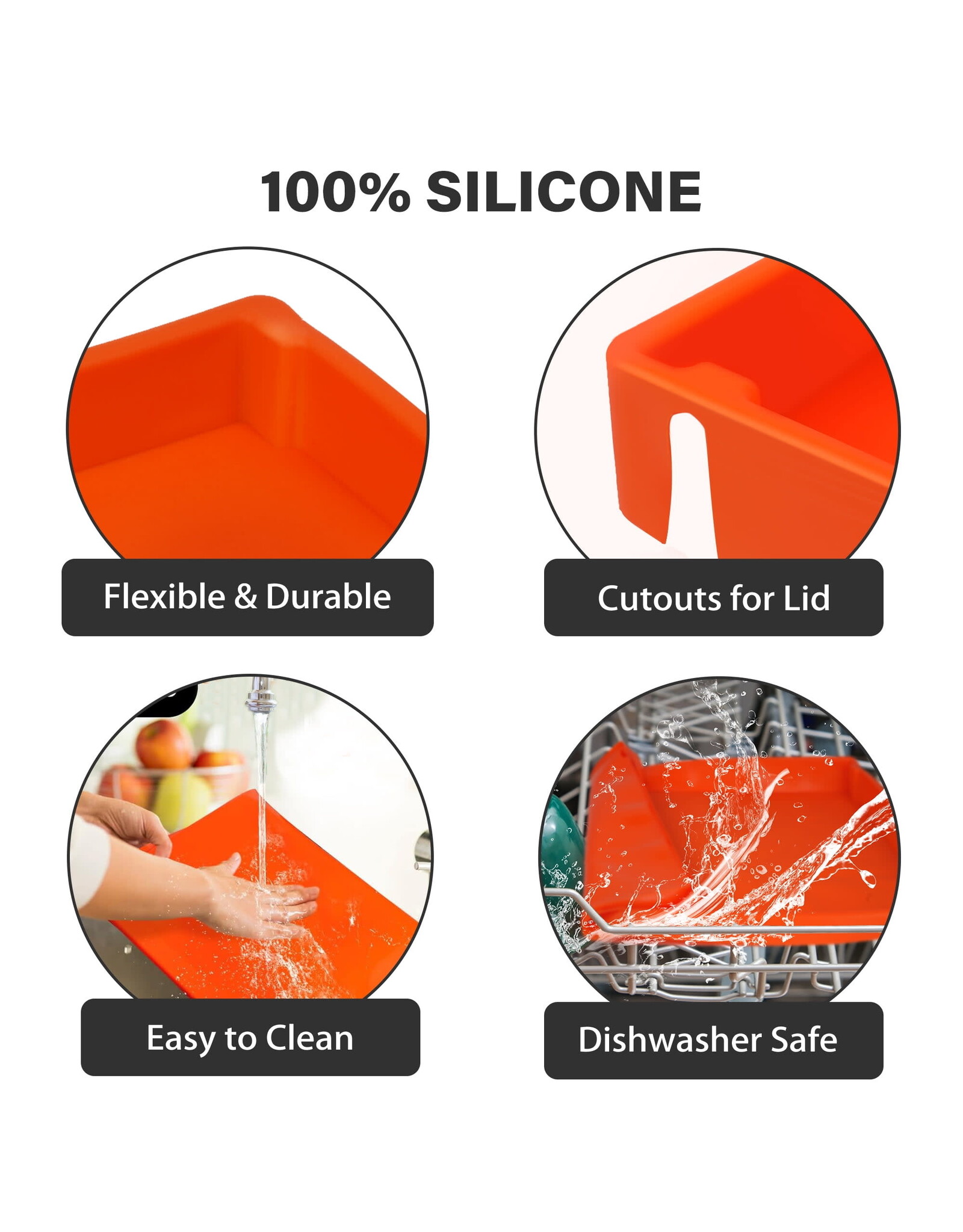 Generic Silicone Griddle Cover Mat Full Edge for 36" Blackstone - Full Wrap-Around Protection Mat - 9350