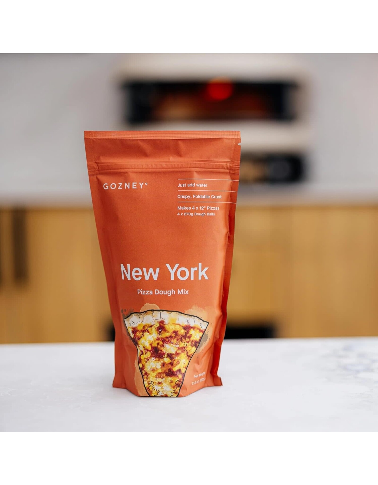 Gozney Gozney Just-Add-Water Dough Mix New York Pizza Dough Mix 23.8 oz - JAW1828