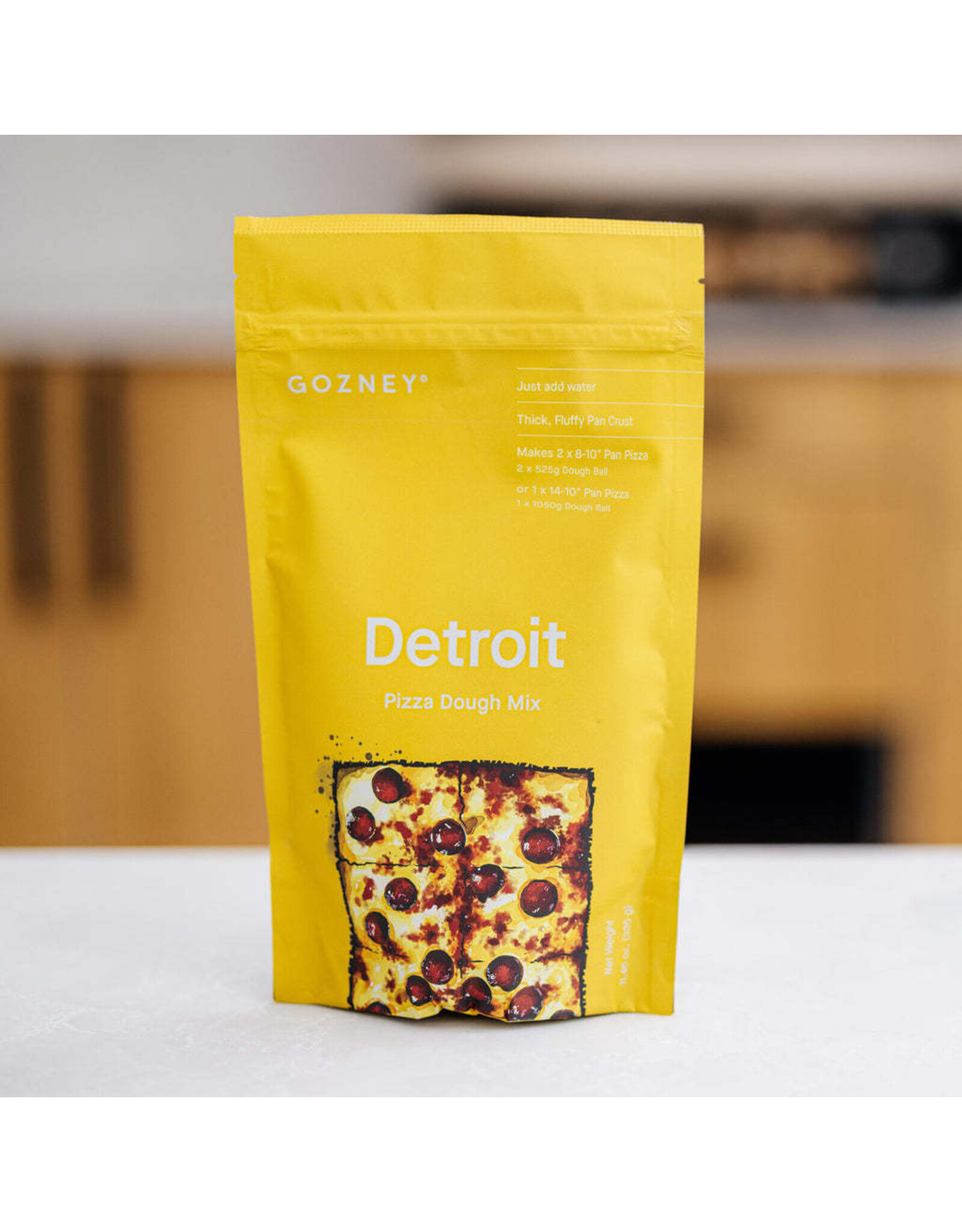 Gozney Gozney Just-Add-Water Dough Mix Detroit Pizza Dough Mix 23.8 oz - JAW1830