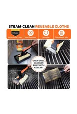 Q-Swiper Q-Swiper XL Steam-Clean BBQ Grill Cleaner Set - 26516