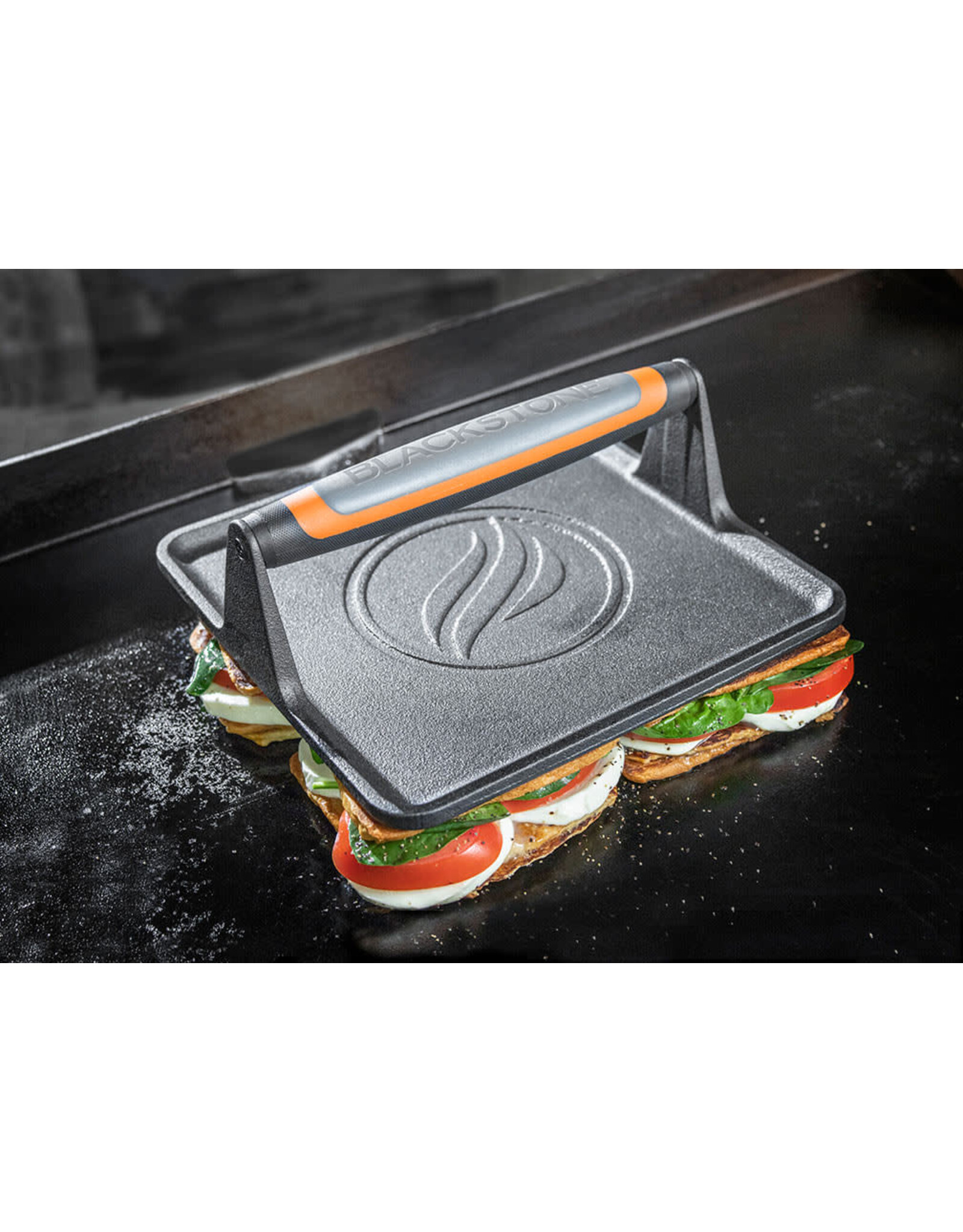 Blackstone Blackstone Cast Iron XL Griddle Grill Press with Signature Handle - 5236