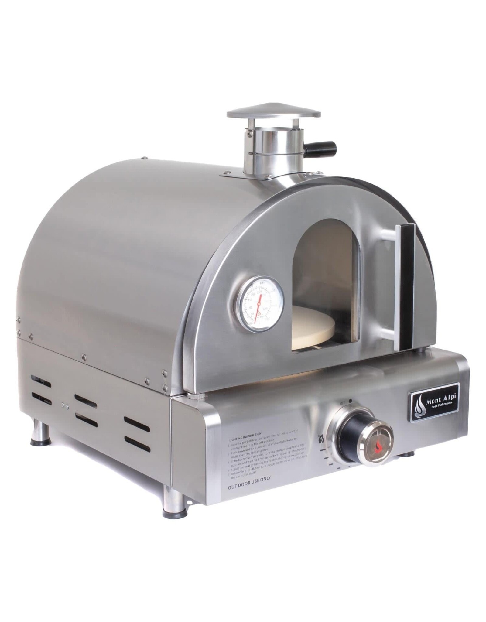 Mont Alpi Mont Alpi Portable Tabletop Pizza Oven - MAPZ-SS