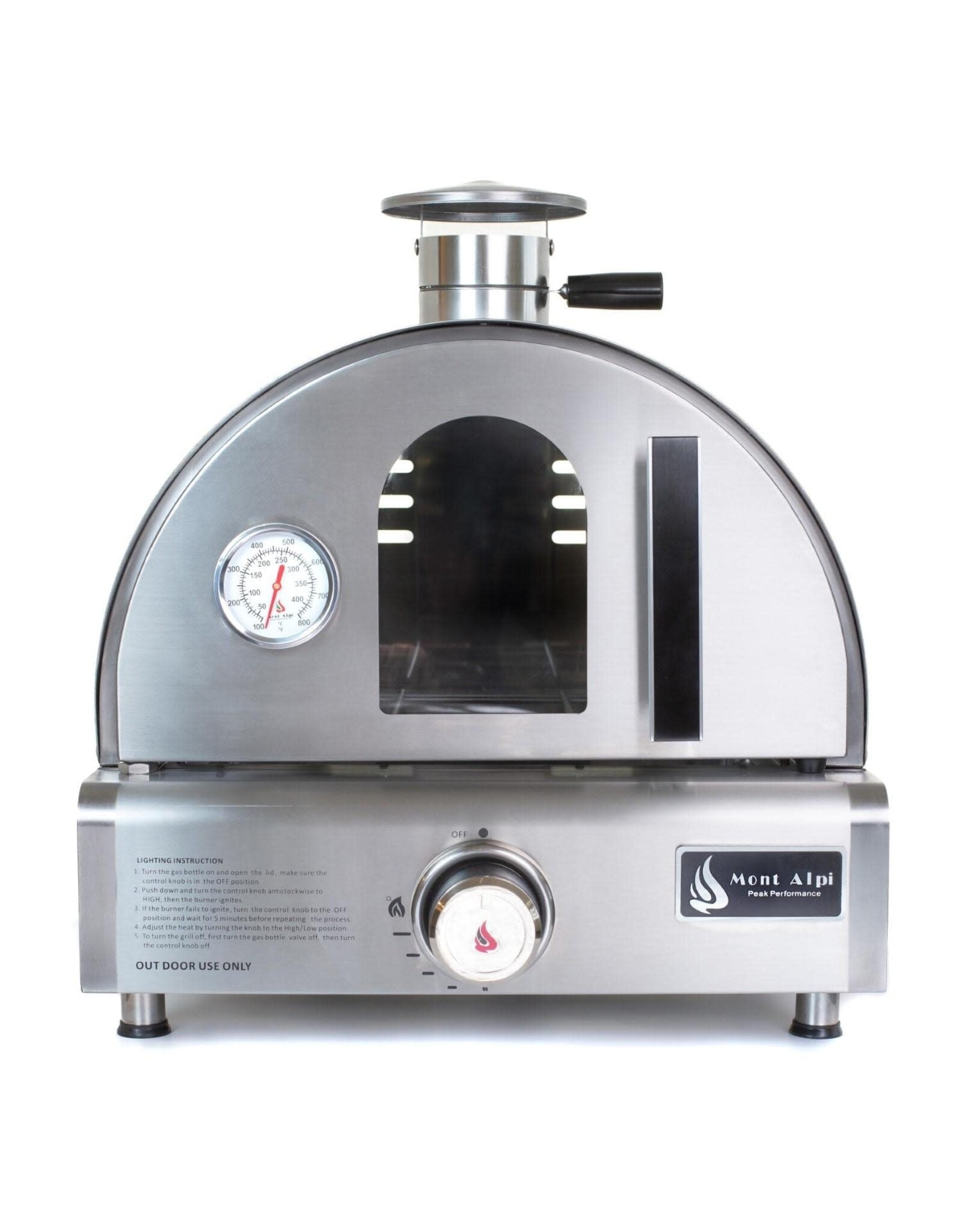 Mont Alpi Mont Alpi Portable Tabletop Pizza Oven - MAPZ-SS