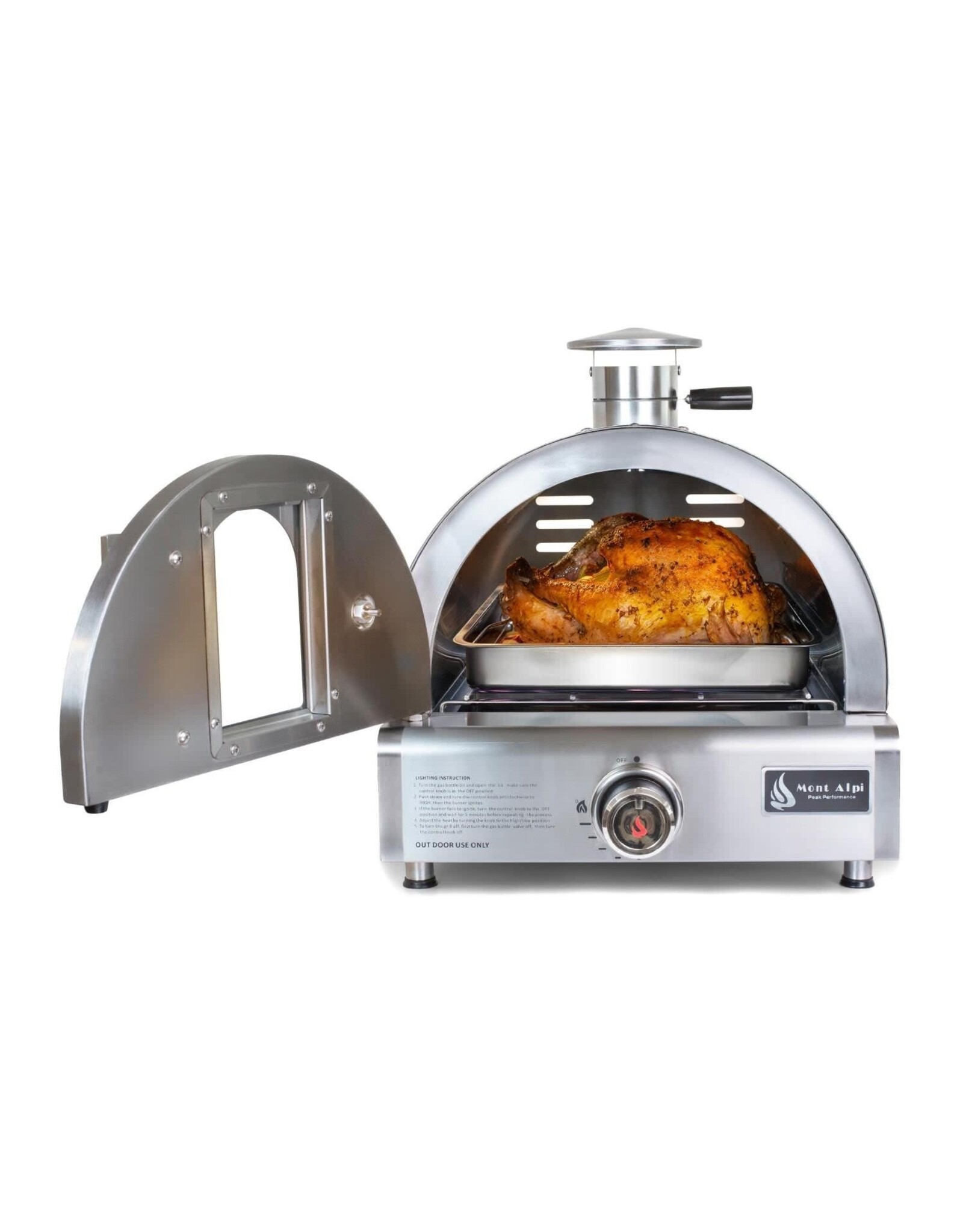 Mont Alpi Mont Alpi Portable Tabletop Pizza Oven - MAPZ-SS