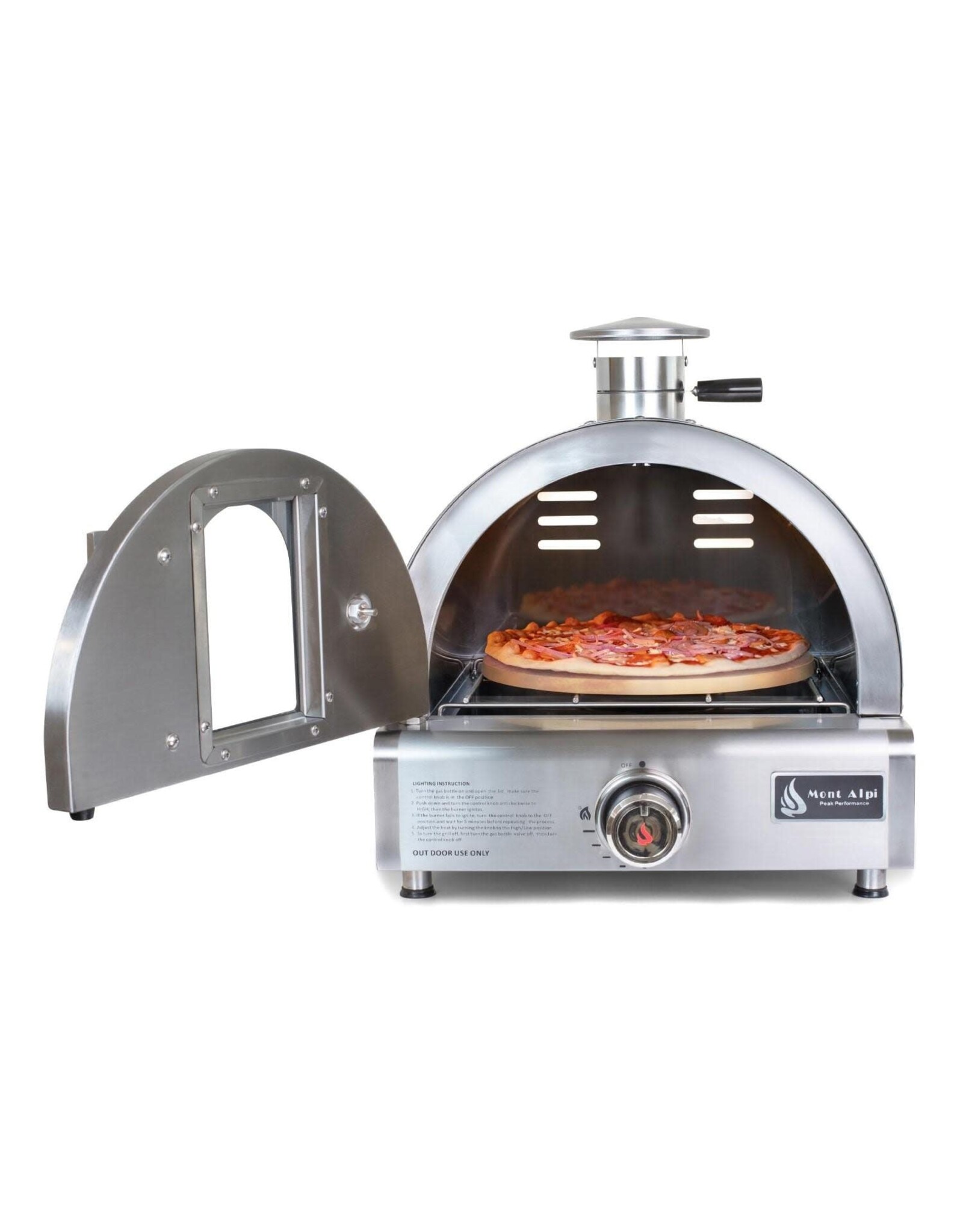 Mont Alpi Mont Alpi Portable Tabletop Pizza Oven - MAPZ-SS