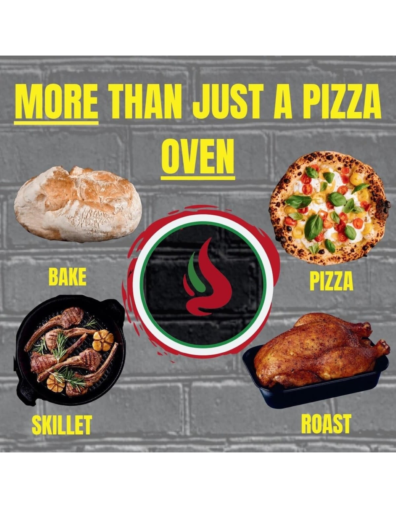 Mont Alpi Mont Alpi Portable Tabletop Pizza Oven - MAPZ-SS