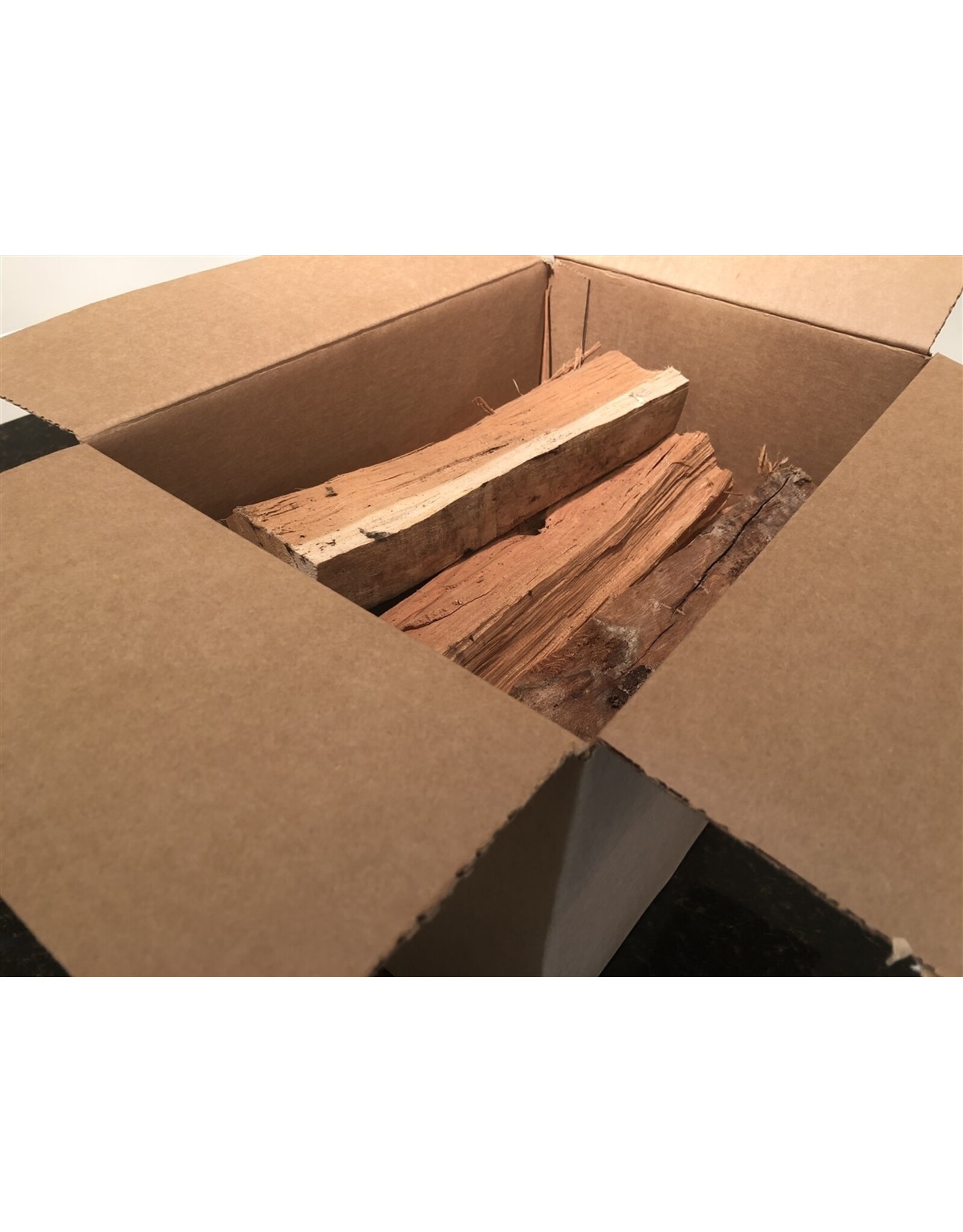 Alfa Alfa Ovens Oakwood Logs 15 lb Box of Seasoned Cooking Wood Logs - OAKWOOD