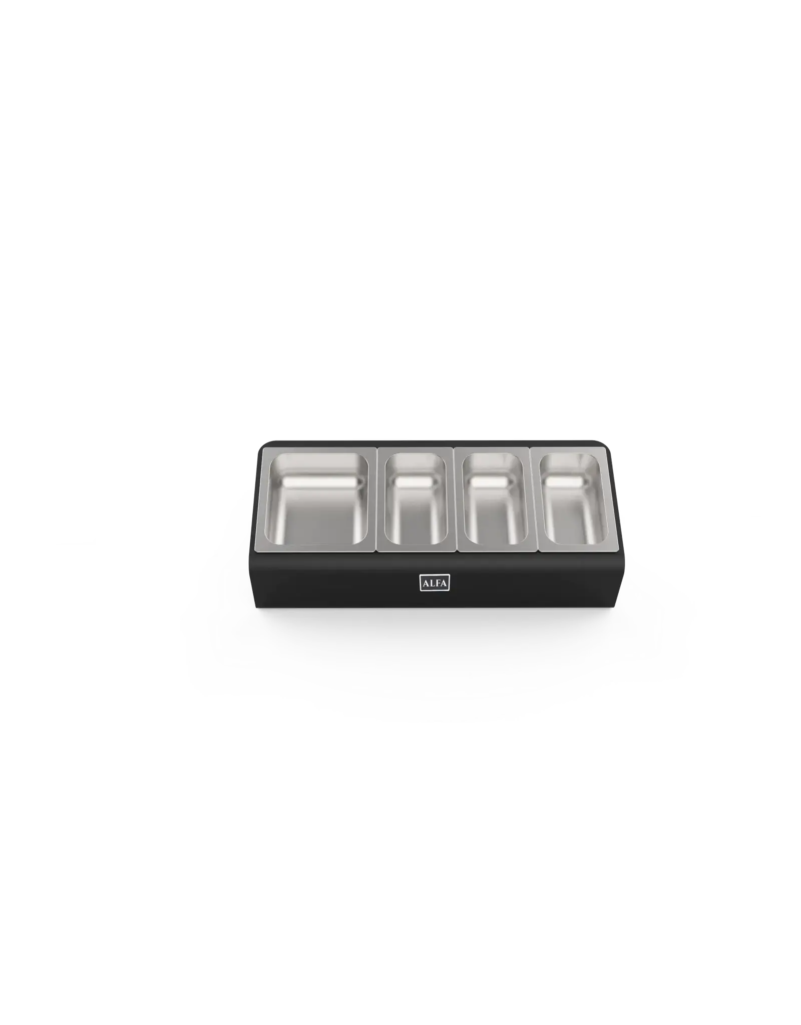 Alfa Alfa Topping Station 4 Trays With Lids - AC-PIG-4