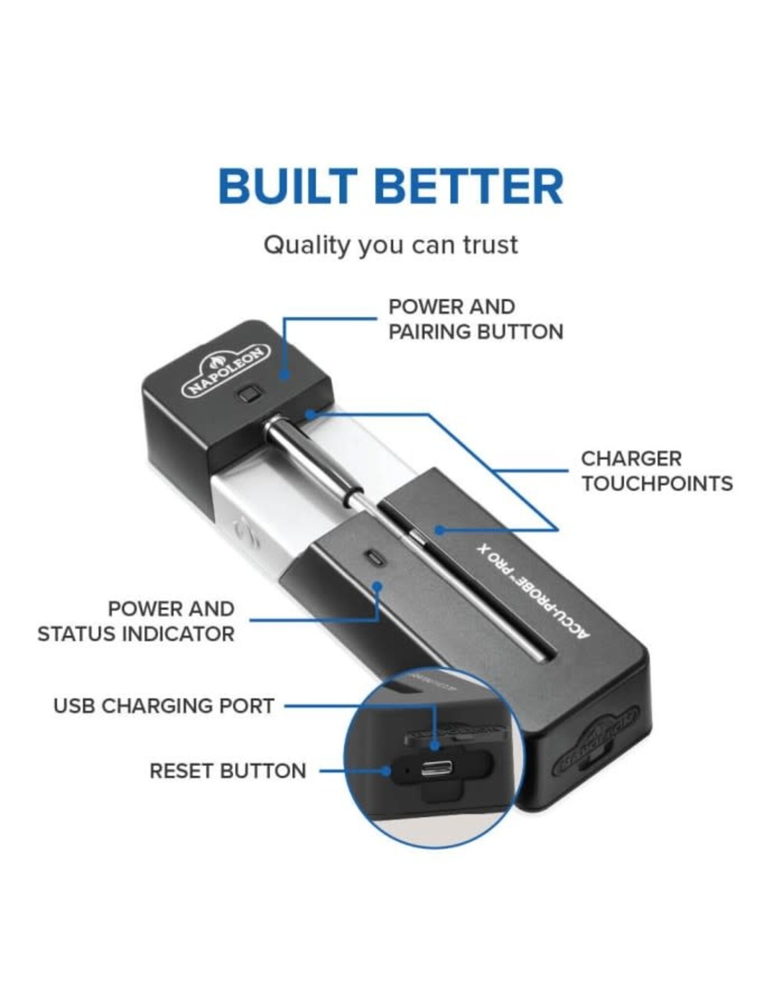 Napoleon Napoleon ACCU-PROBE™ PRO X Wireless Bluetooth® Thermometer - 70130