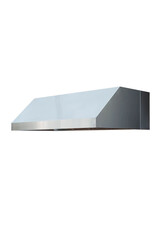 TrueFlame 36" Outdoor Rated Vent Hood with 1,000 CFM Motor and Mounting Bracket