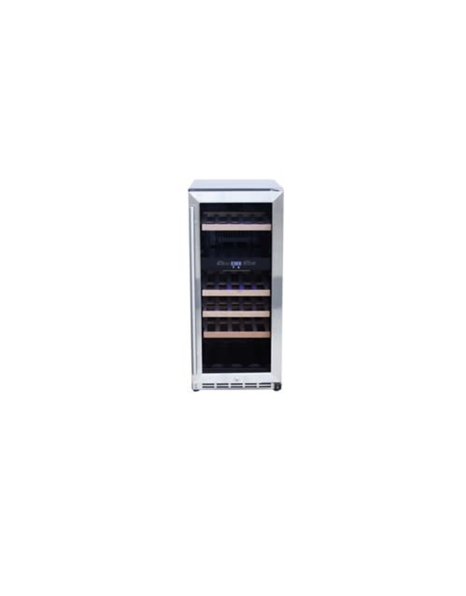 TrueFlame TrueFlame 24" Outdoor Rated Dual Zone Wine Cooler (2.9c) - AMD-RFR-15WD