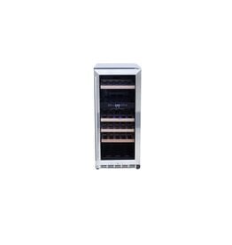 TrueFlame TrueFlame 24" Outdoor Rated Dual Zone Wine Cooler (2.9c) - AMD-RFR-15WD