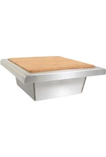 Blaze Outdoor Products Blaze 15-Inch Stainless Steel Trash Chute With Cutting Board - BLZ-TRC-CB