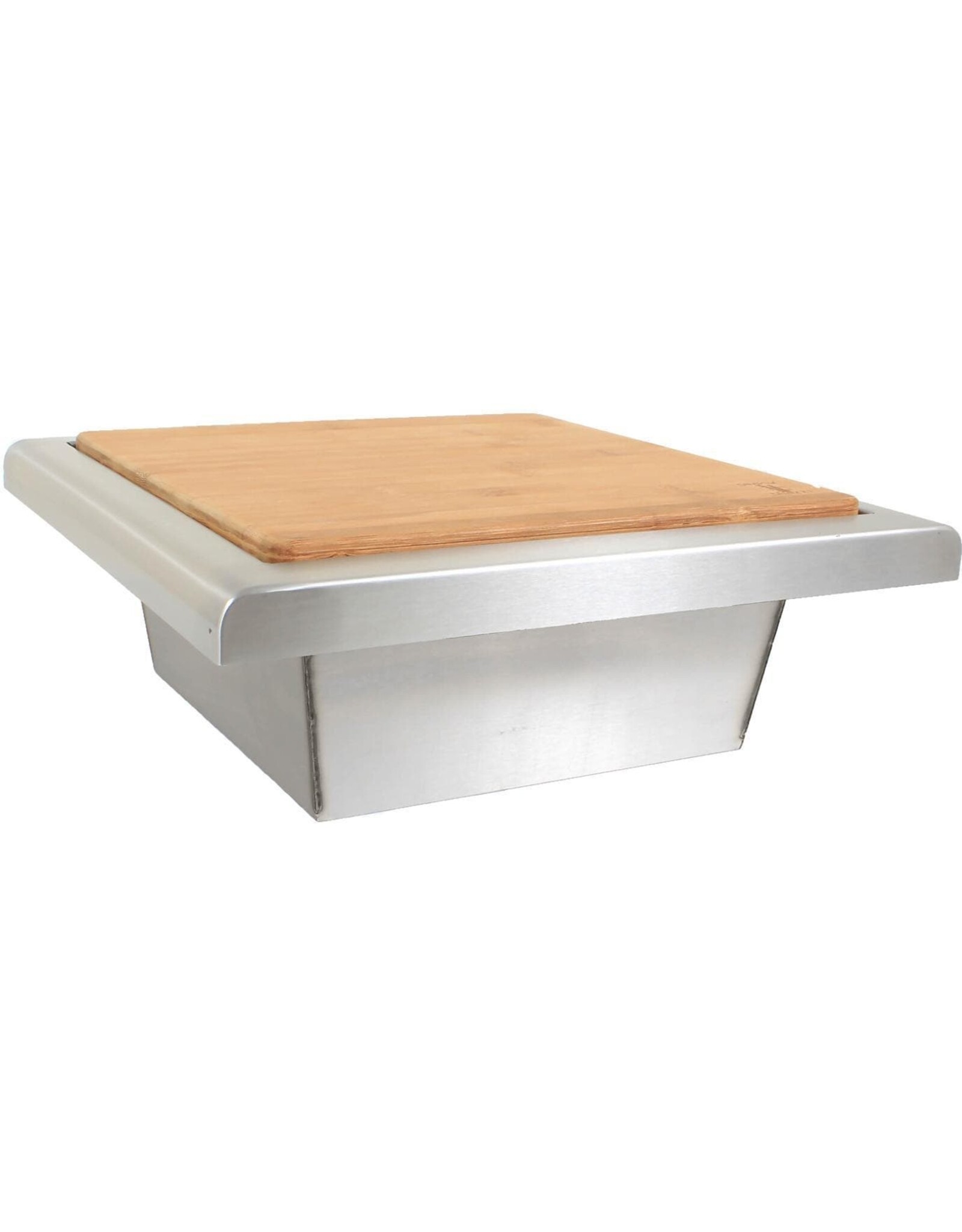 Blaze Outdoor Products Blaze 15-Inch Stainless Steel Trash Chute With Cutting Board - BLZ-TRC-CB