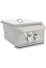 Blaze Outdoor Products Blaze Professional LUX Built-In Natural Gas High Performance Power Burner w/ Wok Ring & Stainless Steel Lid - BLZ-PROPB-NG