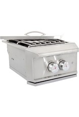 Blaze Outdoor Products Blaze Professional LUX Built-In Natural Gas High Performance Power Burner w/ Wok Ring & Stainless Steel Lid - BLZ-PROPB-NG