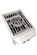 Blaze Outdoor Products Blaze Professional LUX Built-In Natural Gas High Performance Power Burner w/ Wok Ring & Stainless Steel Lid - BLZ-PROPB-NG