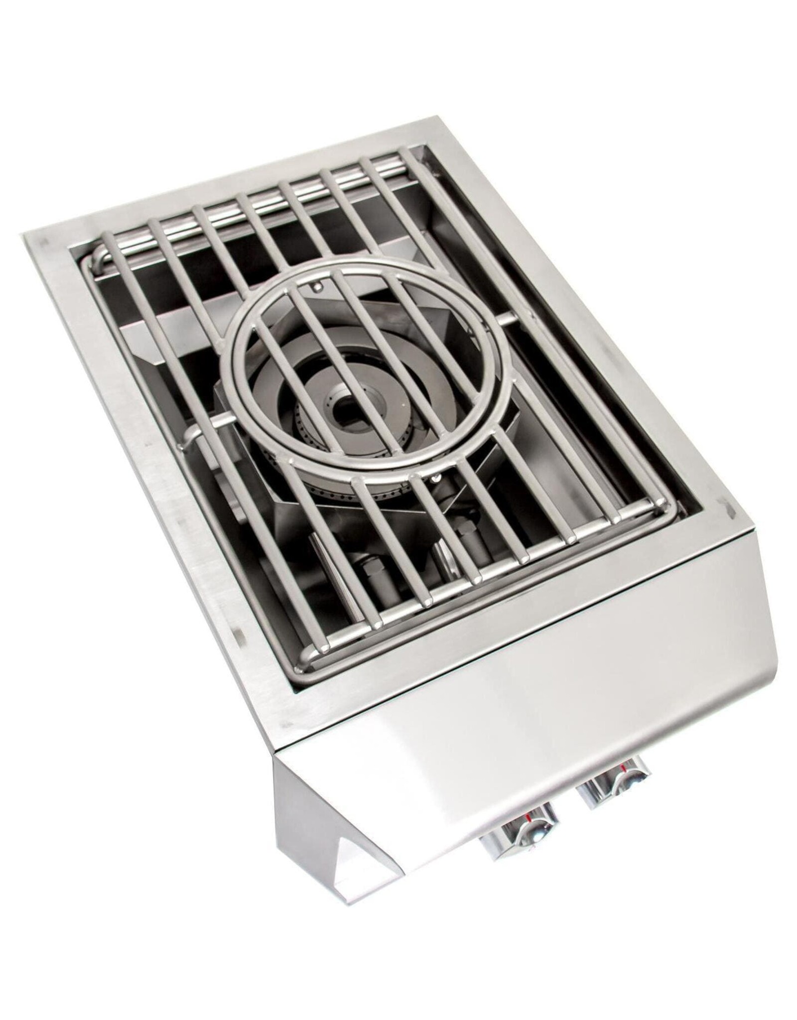 Blaze Outdoor Products Blaze Professional LUX Built-In Natural Gas High Performance Power Burner w/ Wok Ring & Stainless Steel Lid - BLZ-PROPB-NG