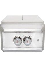Blaze Outdoor Products Blaze Professional LUX Built-In Propane Gas High Performance Power Burner w/ Wok Ring & Stainless Steel Lid - BLZ-PROPB-LP