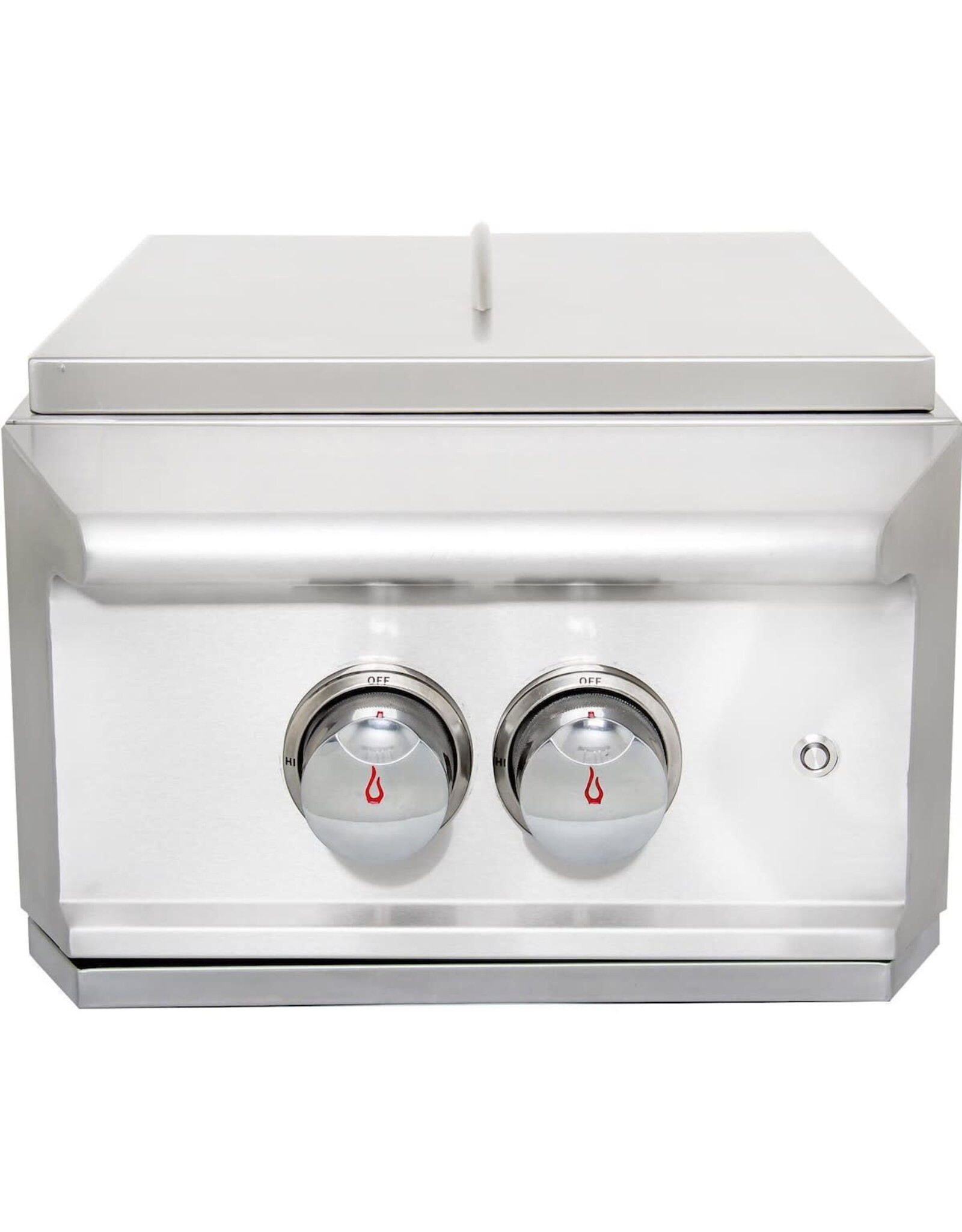 Blaze Outdoor Products Blaze Professional LUX Built-In Propane Gas High Performance Power Burner w/ Wok Ring & Stainless Steel Lid - BLZ-PROPB-LP