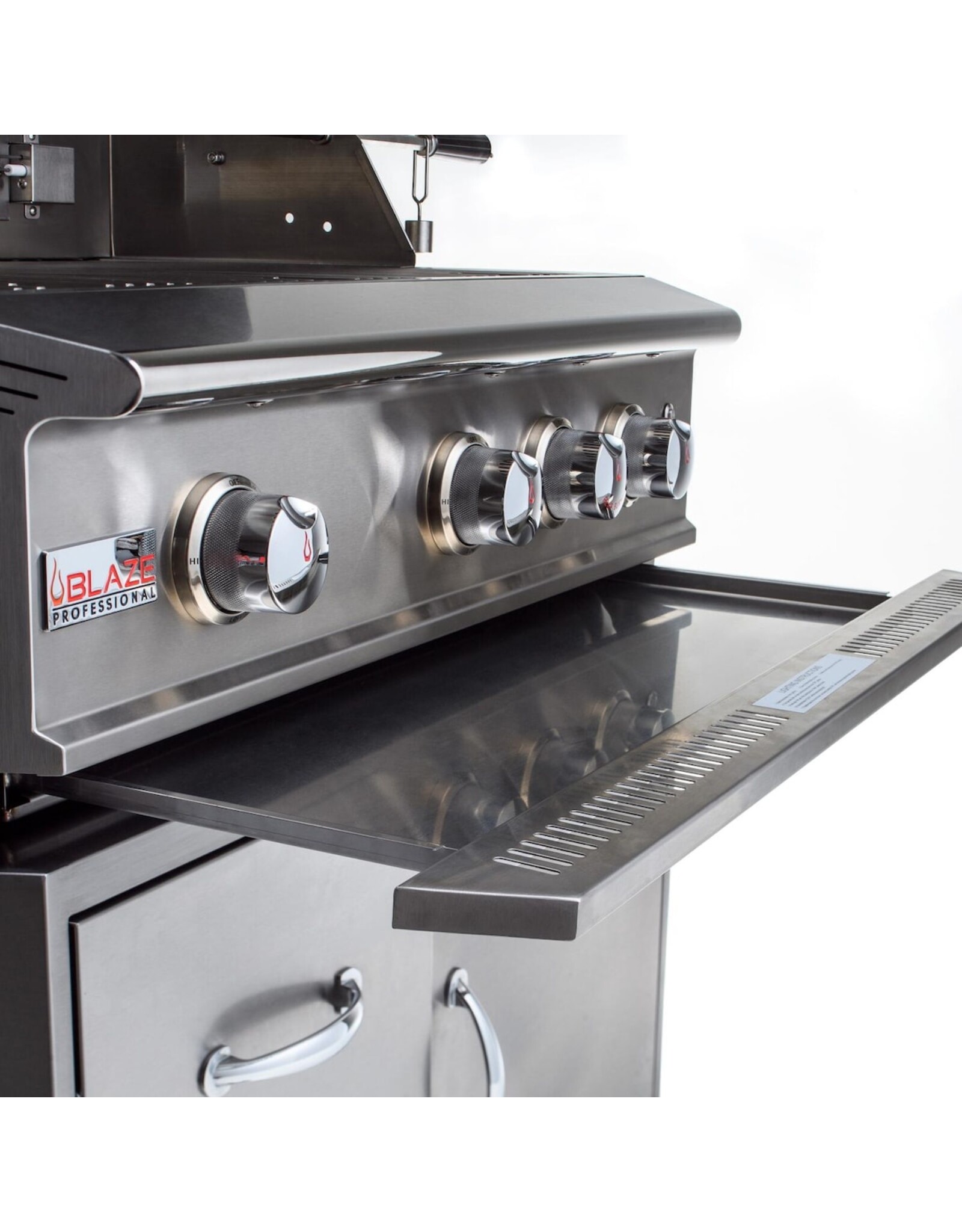Blaze Outdoor Products Blaze Professional LUX 34-Inch 3-Burner Built-In Natural Gas Grill w/ Rear Infrared Burner - BLZ-3PRO-NG