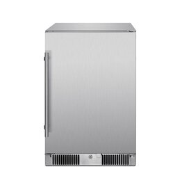 Blaze Outdoor Products Blaze 20-Inch 4.3 Cu. Ft. Outdoor Rated Refrigerator w/ Lock - BLZ-SSRF20-4.3
